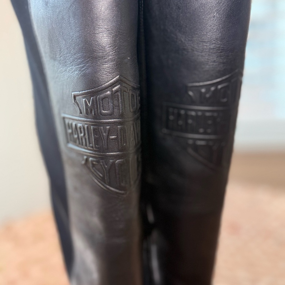 Harley Davidson Delwood Knee High Riding Boots
